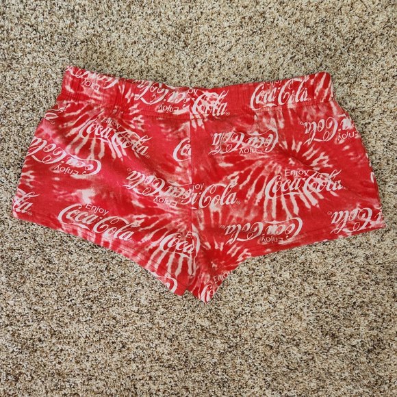 Coca Cola Pants - Coca Cola Tie Dye Shorts